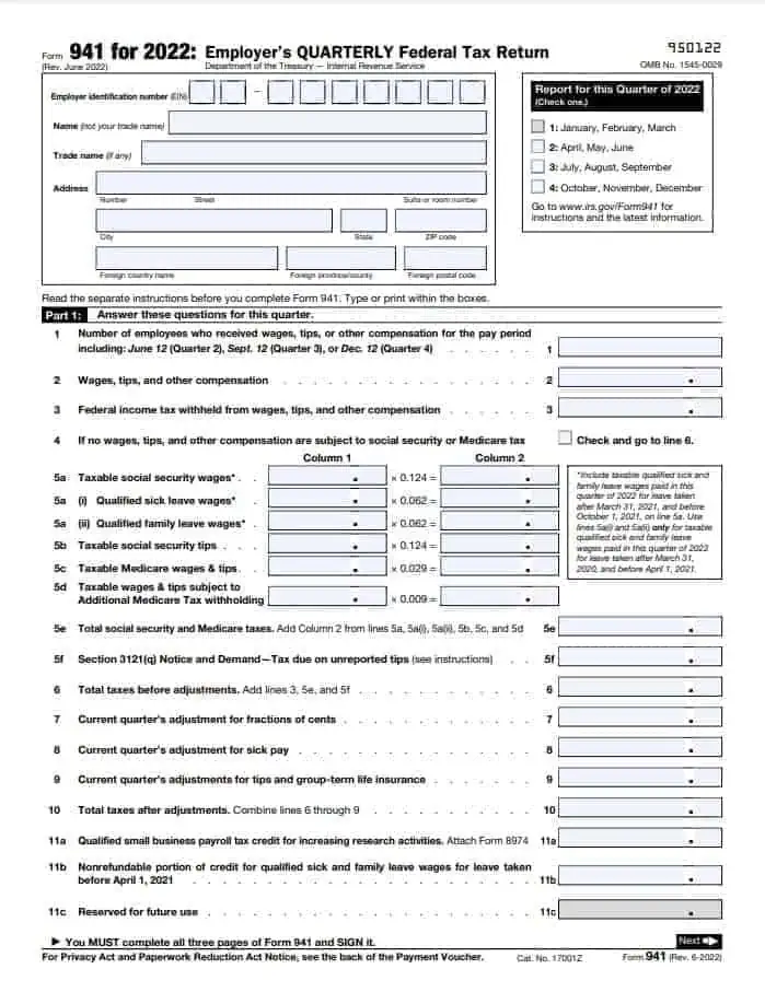 Form 941