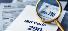 IRS code 290 tax guidance